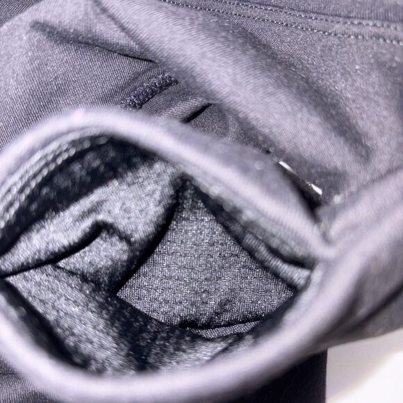 Prana Cropped Activewear Leggings Black Size Small Compression - Picture 5 of 5